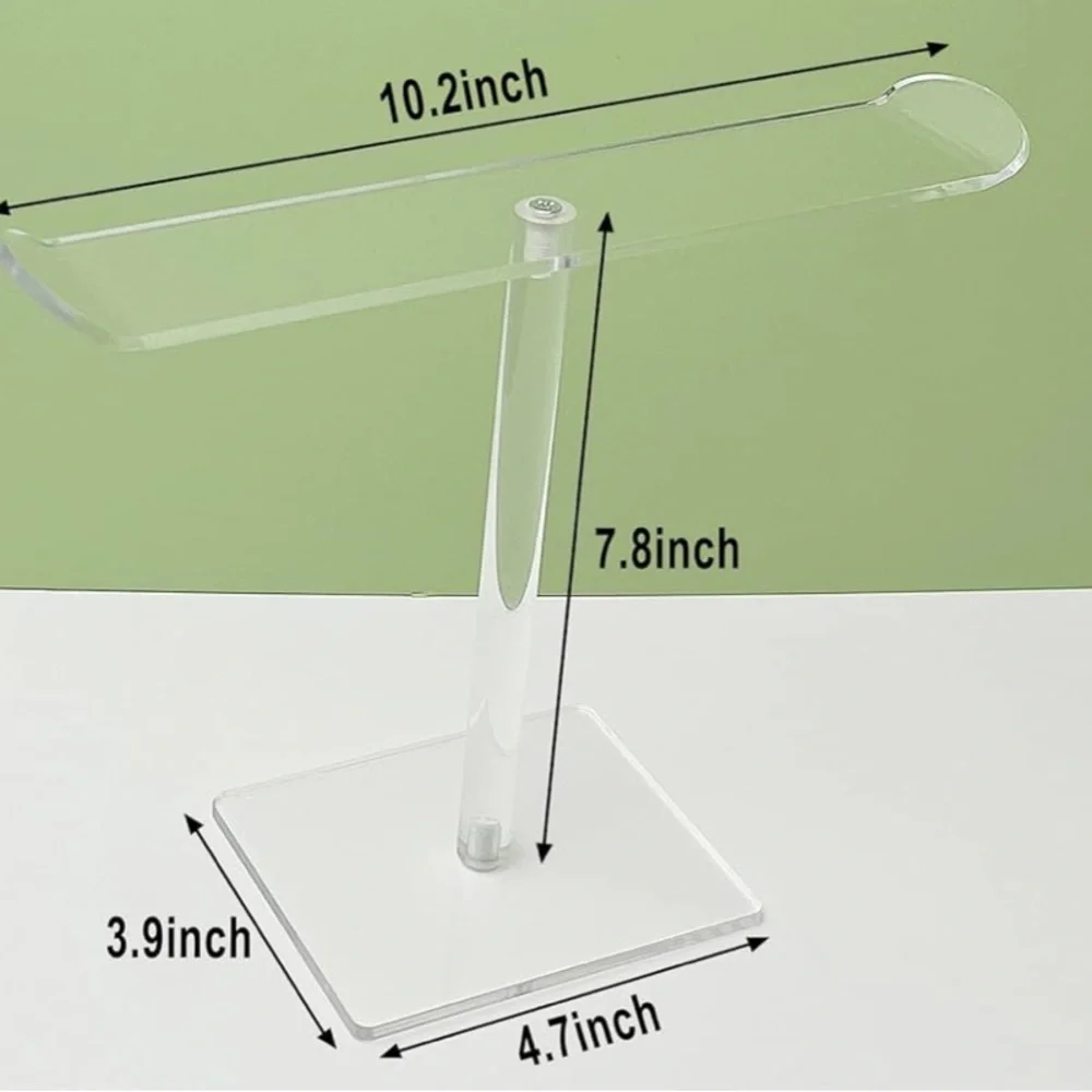 Set of acrylic headband or jewelry bracelet holders perfect closet organization